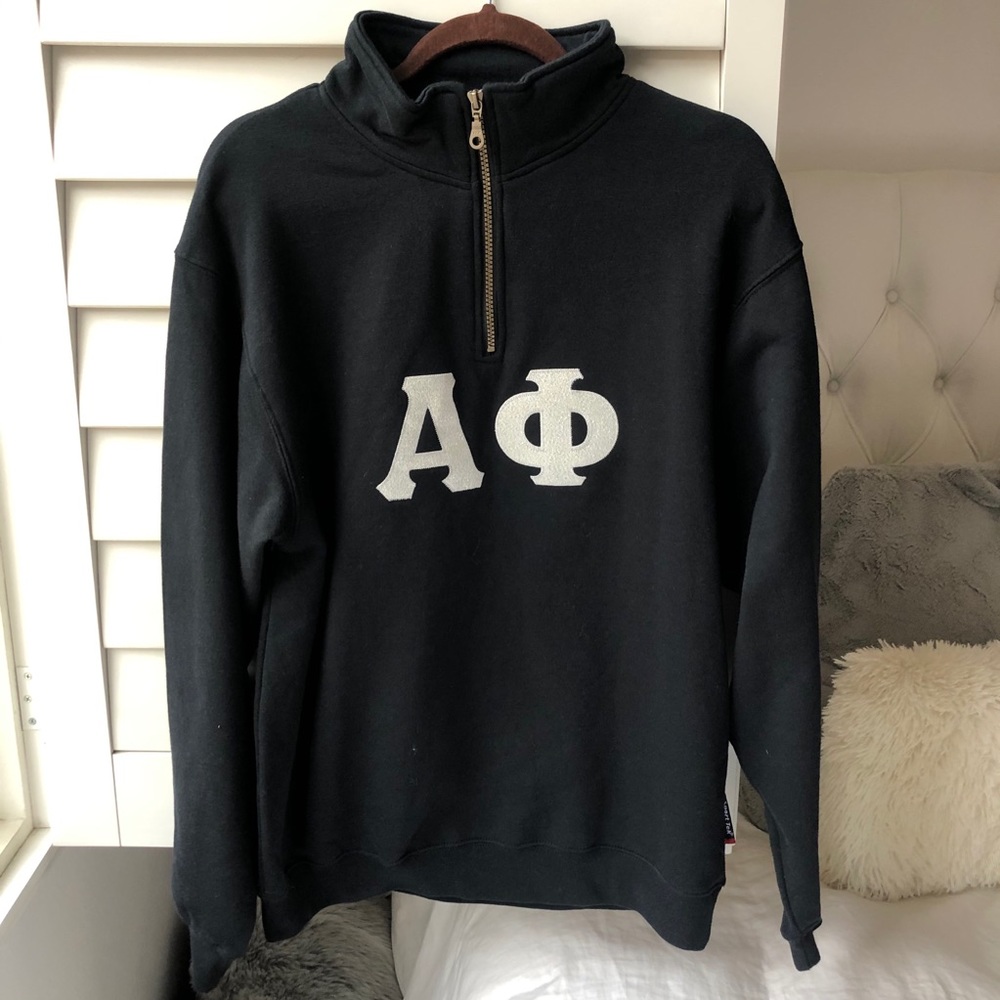 Navy Blue Alpha Phi Sweatshirt